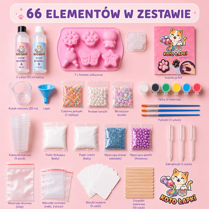 Kotołapki™ - Zestaw DIY do Robienia Gniotków